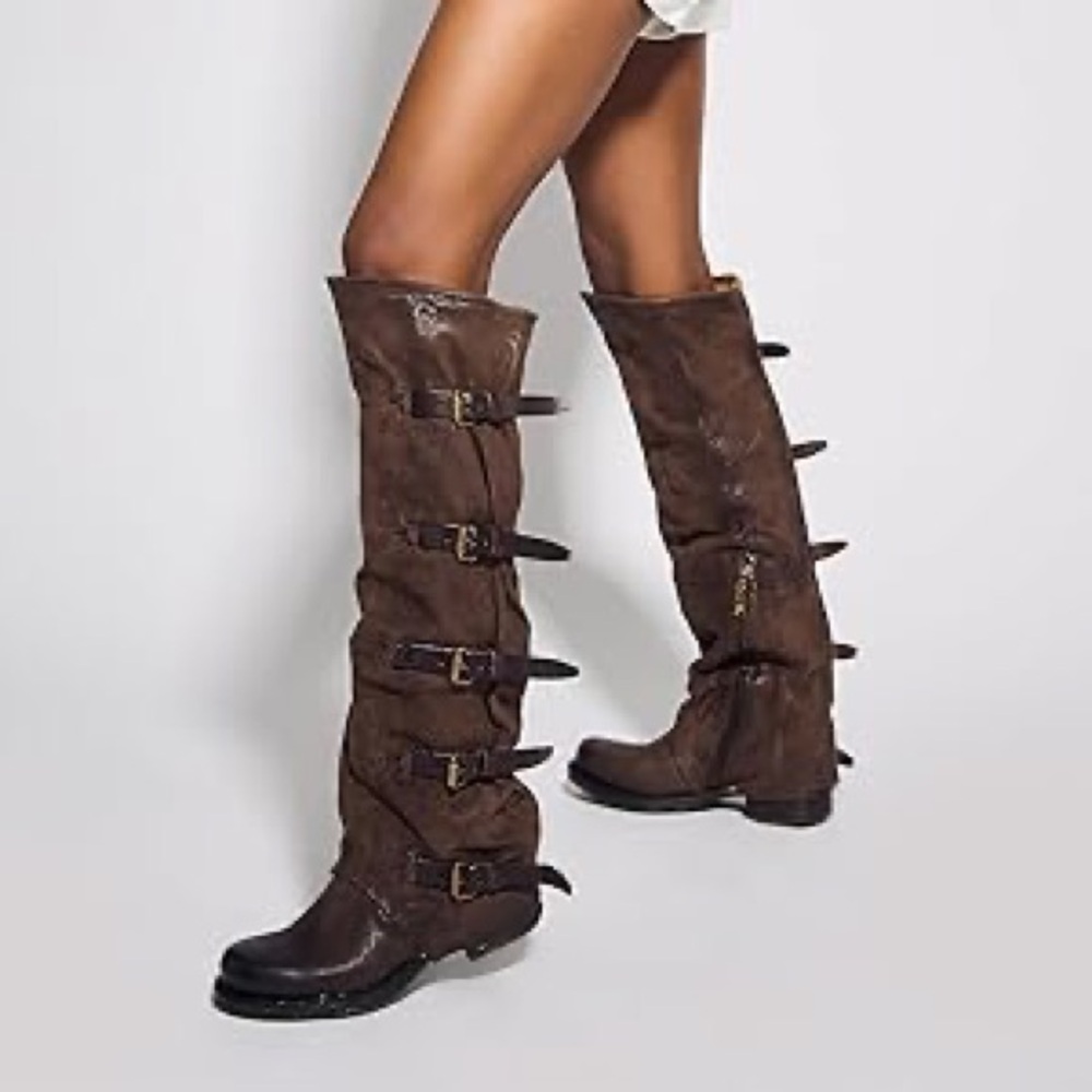 A.S.98 Shaylynn boot with Buckle Straps Tatum boot FP